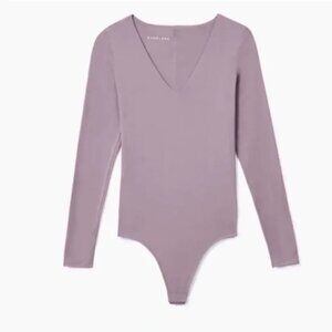 Everlane Supima Bodysuit in Lavender